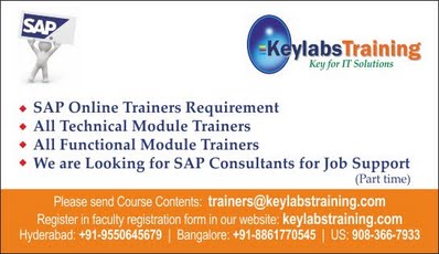 SAP Online Trainers